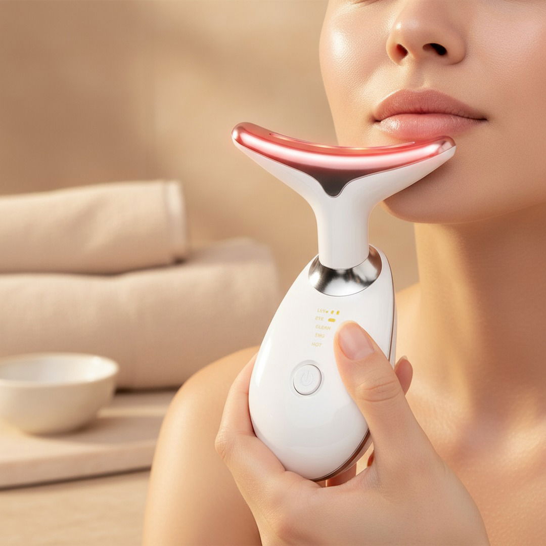 Lumève™ Pro — Appareil Anti-Âge LED & EMS 7-en-1